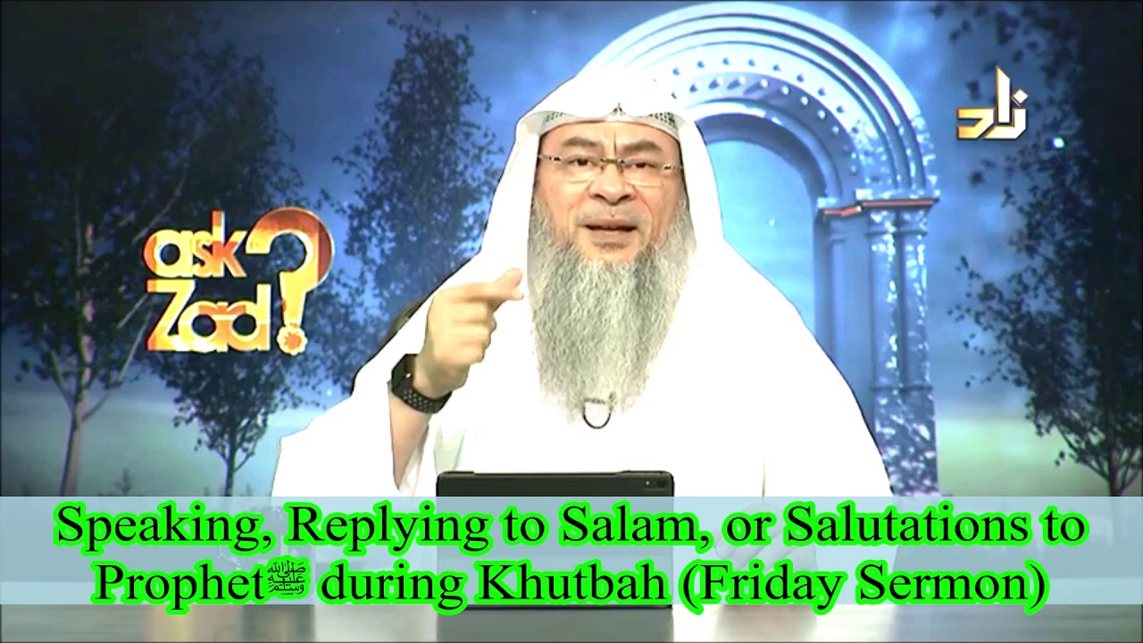 QUESTION: I saw a person raise his hands and make dua himself individually during Friday khutbah.I mean imam is giving khutbah and he is not listening to it and making dua himself..is it permissible?