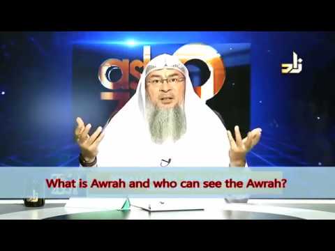 QUESTION: Sheikh when i wear shorts sometimes my thigh shows when sitting/running/etc. same thing happens with the area below my belly. Is this permissible.