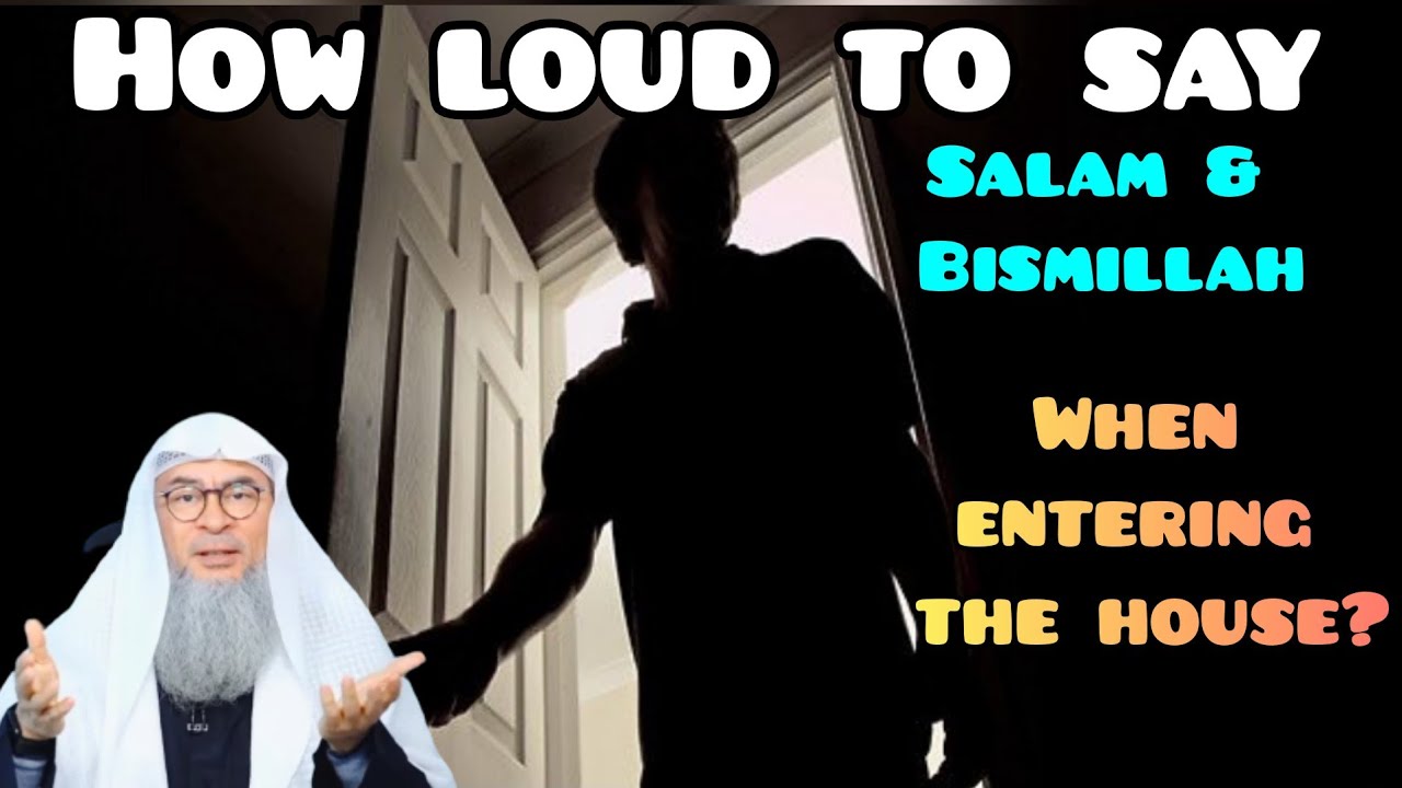 QUESTION: Usually When I enter the home my family members will be either in the kitchen or in their bedrooms. In this case Should I say salam to the house or angels?  Or should I just go to my room?