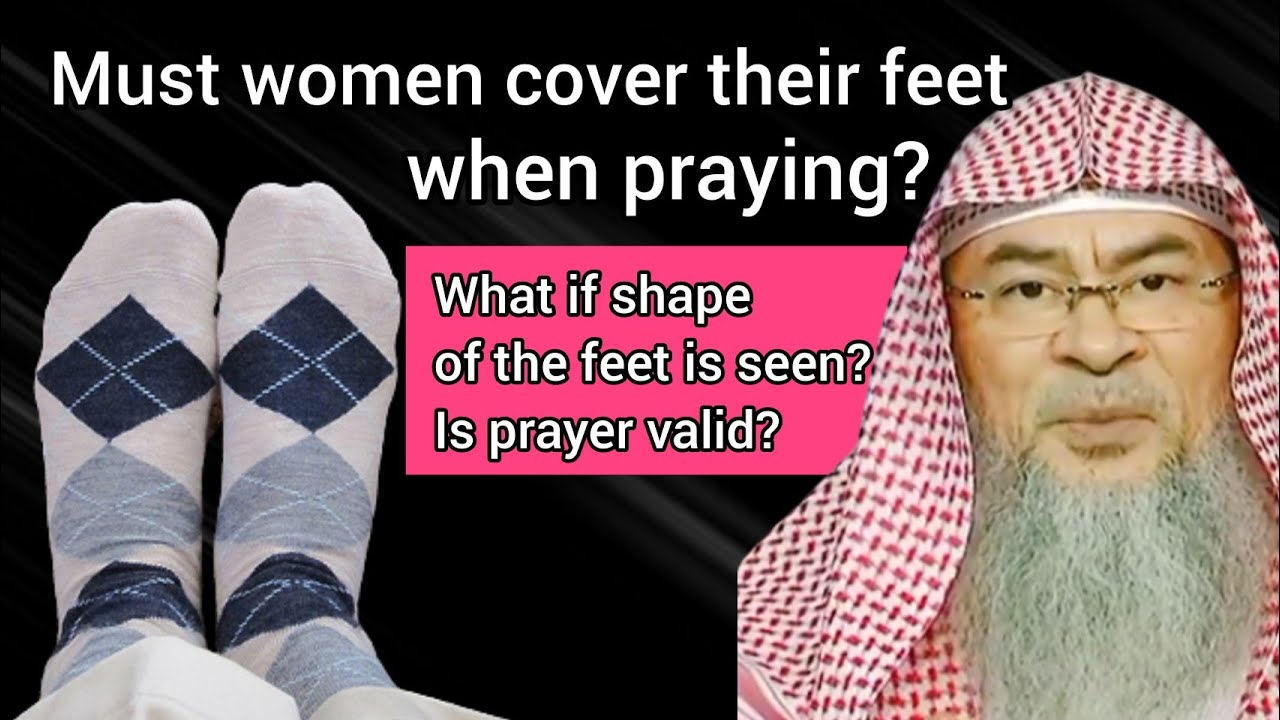 QUESTION: If i pray wearing long gown which covers the top of feet, but bowing causes it to move backward slightly, so toes become visible, remaining foot is covered, is this allowed?