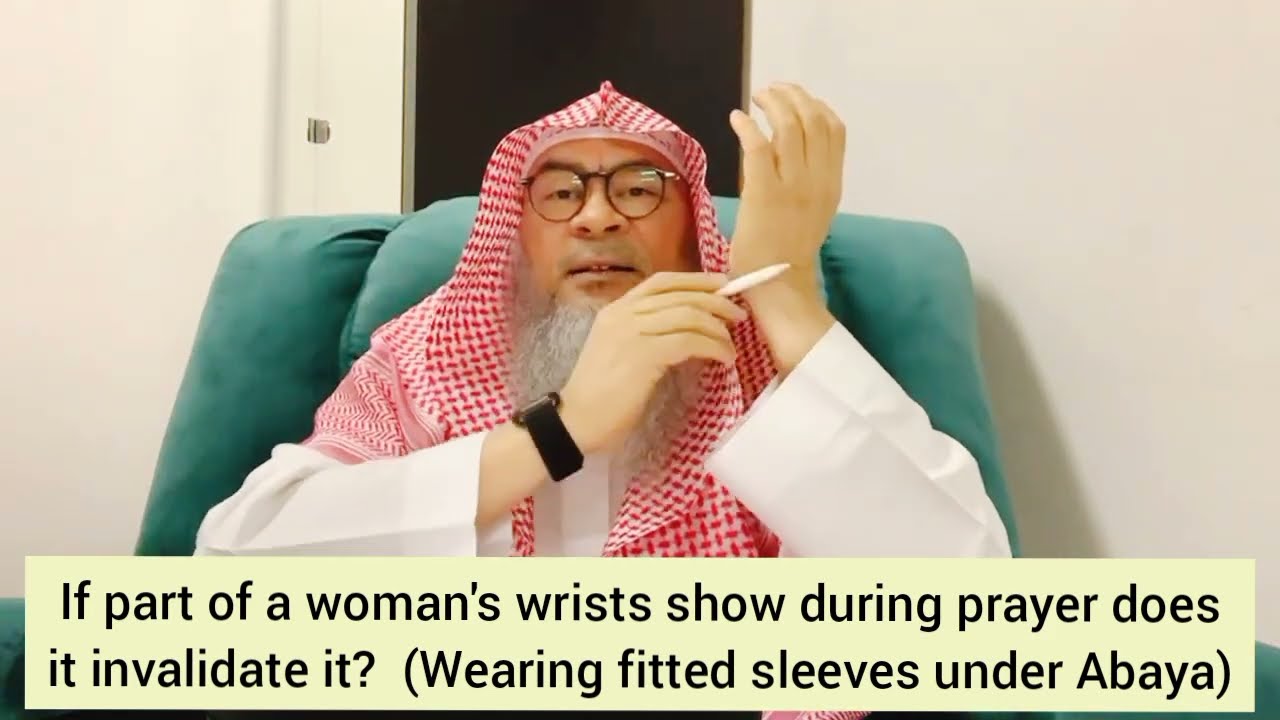 QUESTION: Can the sleeves of the abaya (abaya for going outside or for salah) be tight-fitting so that the shape of the forearm(only a piece of the whole forearm) is visible?